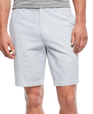 Club Room Striped Seersucker Shorts