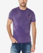 Buffalo David Bitton Men's Graphic-print Pocket T-shirt
