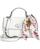 Giani Bernini Top Handle Flap Crossbody With Scarf, Only At Macy's