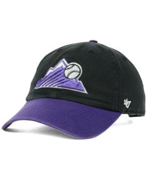 '47 Brand Colorado Rockies Clean Up Cap