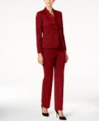 Le Suit Three-button Pantsuit, Regular & Petite