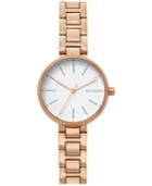Skagen Women's Signature Rose Gold-tone Bracelet Watch 30mm