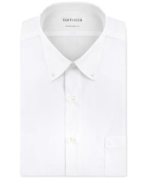 Van Heusen Men's Classic-fit Non-iron Poplin Dress Shirt