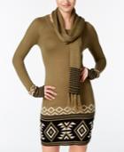 Energie Juniors' Patty Sweater Tunic With Scarf
