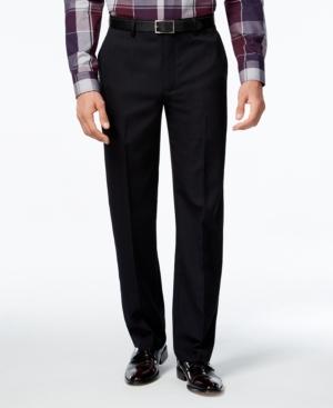 Alfani Men's Flat-front Striped Pants