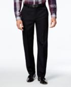 Alfani Men's Flat-front Striped Pants