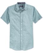 American Rag Men's Chambray Short-sleeve Shirt, Only At Macy's