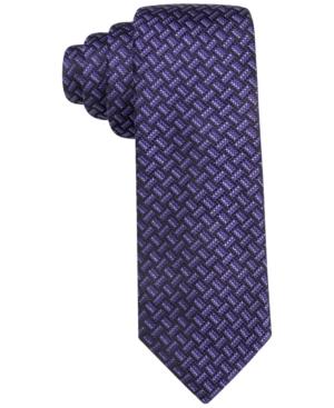 Alfani Men's Bates Geo Slim Tie, Only At Macy's