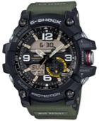G-shock Men's Analog-digital Mud Master Army Green Resin Strap 56x55mm Gg1000-1a3