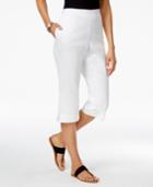 Alfred Dunner Petite Lady Liberty Pull-on Capris