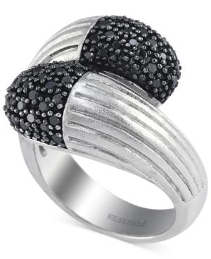 Balissima By Effy Black Diamond Ring (3/5 Ct. T.w.) In Sterling Silver