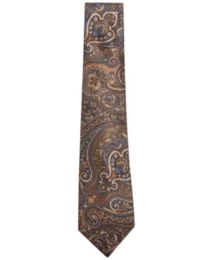 Tasso Elba Men's Paisley Silk Tie, Created For Macy's