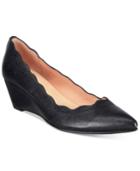 French Sole Fs/ny Terrazzo Pointed-toe Wedge Pumps Women's Shoes