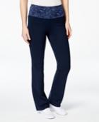 Style & Co. Tummy-control Yoga Pants, Only At Macy's