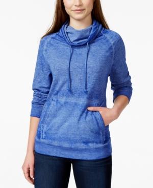 Planet Gold Juniors' Funnel-neck Pullover Sweatshirt
