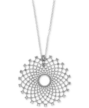 Pave Classica By Effy Diamond Pendant Necklace (2-1/3 Ct. T.w.) In 14k White Gold