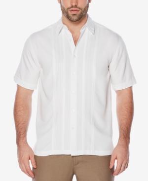 Cubavera Embroidered Dobby Knit Shirt