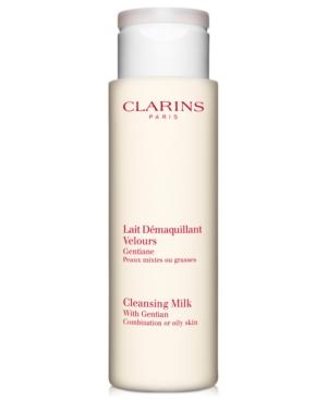 Clarins Cleansing Milk With Genitian, 7oz
