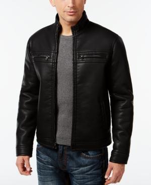 Inc International Concepts Lionel Faux-leather Jacket, Only At Macy's