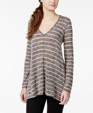 American Rag Striped Handkerchief-hem Pullover, Only At Macy's