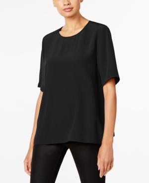 Eileen Fisher Crew-neck Short-sleeve Top
