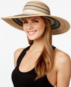 Vince Camuto Striped Floppy Hat