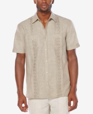 Cubavera Men's Raised-panel Embroidered Shirt