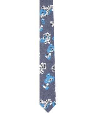 Original Penguin Men's Laver Floral Skinny Tie