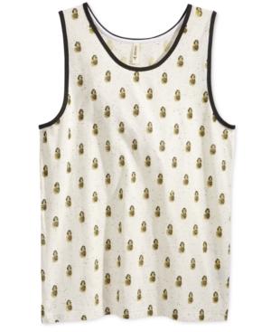 Univibe Men's Colada Pineapple-print Tank
