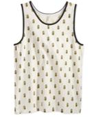 Univibe Men's Colada Pineapple-print Tank