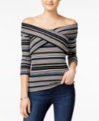 Bcx Juniors' Off-the-shoulder Crisscross Top