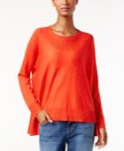 Eileen Fisher Petite High-low Boxy Sweater