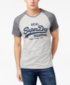 Superdry Men's Vintage Logo-print Raglan-sleeve T-shirt
