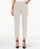 Charter Club Bistretch Slim Crop Pants, Only At Macy's
