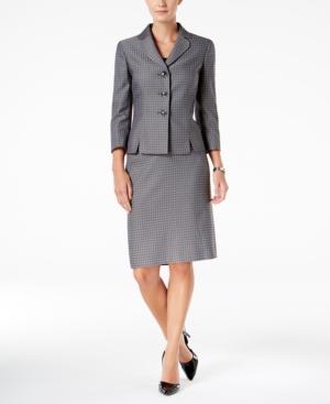 Le Suit Houndstooth Three-button Suit