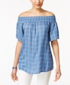 Style & Co Off-the-shoulder Top, Created For Macy's