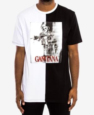 Hudson Nyc Men's Split Graphic-print T-shirt