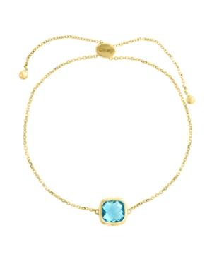 Effy Blue Topaz (2 9/10 Ct. T.w.) Bracelet In 14k Gold
