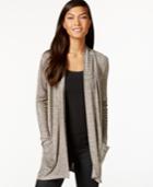 Calvin Klein Jeans Open-front Heathered Cardigan