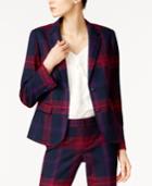 Tommy Hilfiger Plaid Blazer, Only At Macy's