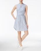 Rachel Rachel Roy Cotton Tie-back Shirtdress, Only At Macy's
