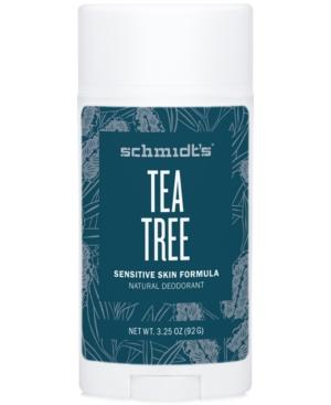 Schmidt's Deodorant Tea Tree Sensitive Skin Deodorant Stick