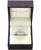 Effy Bridal Certified Diamond Engagement Ring In 14k White Gold (1 Ct. T.w.)