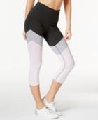 Calvin Klein Performance High-rise Capri Colorblocked Leggings