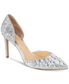 Jewel Badgley Mischka Upton Evening Pumps Women's Shoes