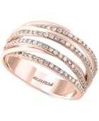 Pave Rose By Effy Diamond Statement Ring (1/3 Ct. T.w.) In 14k Rose Gold