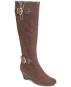 Aerosoles Wonderful Tall Wedge Boots Women's Shoes