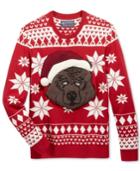 American Rag Men's Merry Beary Holiday Sweater, Only At Macy's