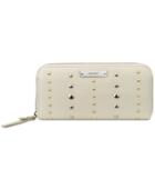 Nine West Internal Affairs Studded Zip Around Wallet