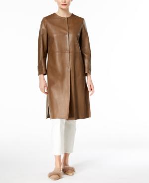 Weekend Max Mara Gioire Lamb Leather Jacket